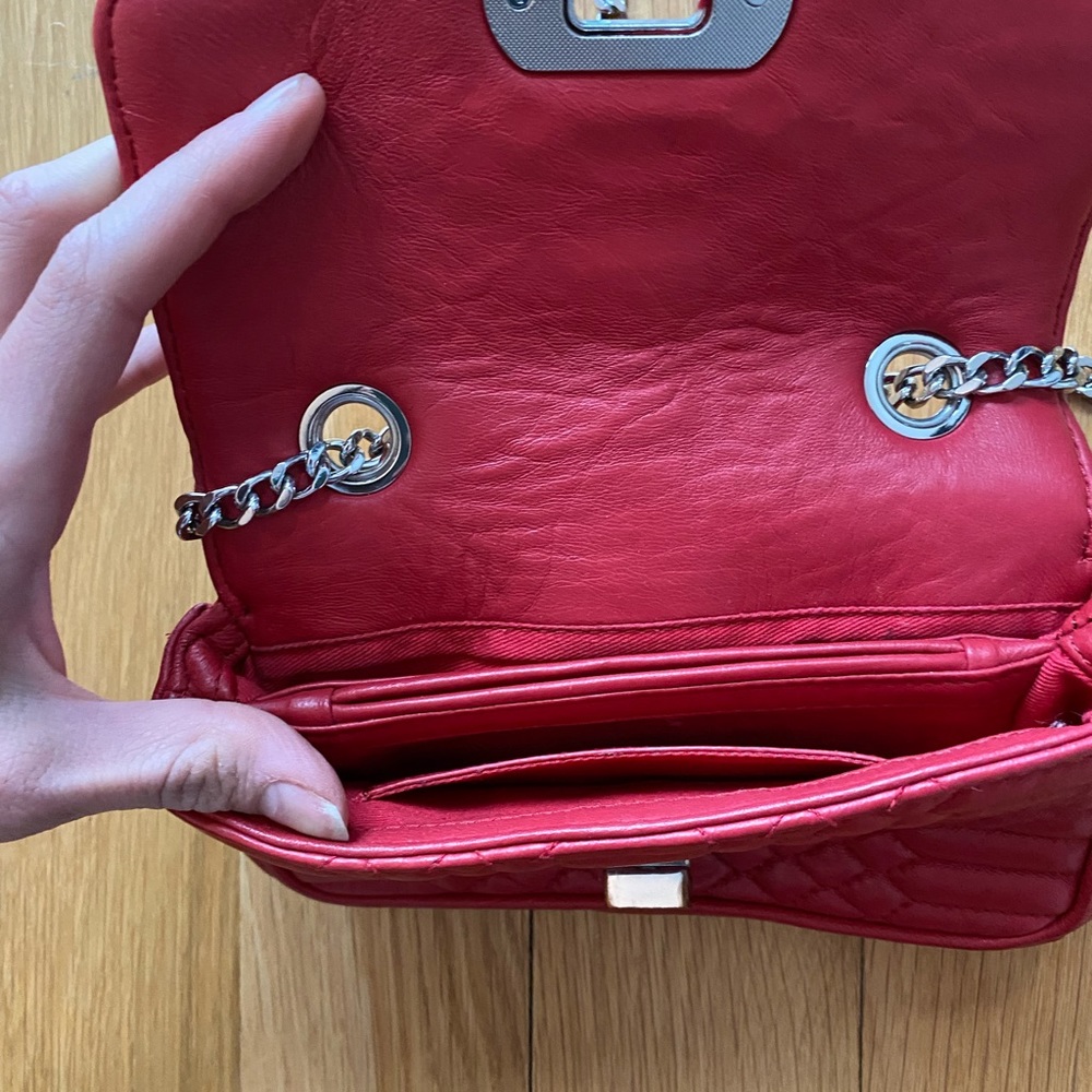 Zadig et Voltaire red crossbody